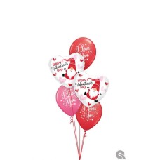 Bukiet 1685 Gnomebody Loves You Like I Do! Qualatex #21507-2 55246-3
